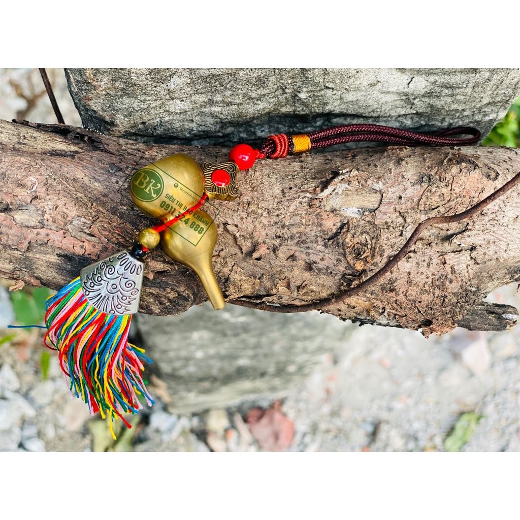  VẬT PHẨM PHONG THỦYDÂY TREO HỒ LÔ ĐỒNG MAY MẮN-Phong Thủy Bảo Khánh 