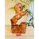  Tượng ngựa gỗ hương 