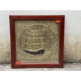  Tranh Thuận Buồm Xuôi Gió đồng vàng thúc nổi khung 80×80 cm -Siêu Thị Bảo Khánh 