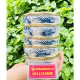  Bát thờ bằng đồng men rạn Nhất Long-Bảo Khánh 