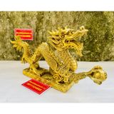  TƯỢNG RỒNG ĐỒNG PHONG THỦY CAO CẤP 33CM-PHONG THỦY BÁO KHÁNH 