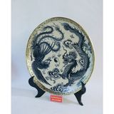  Đĩa cảnh long phụng bọc đồng-Siêu thị Bảo Khánh 