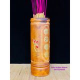  Lọ đựng hương Phong Thủy gỗ quý 28cm-Gỗ Bảo Khánh 