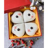  [Mẫu Mới Nhất 2022] Khay Mứt Tết / Khay Bánh Kẹo Phong Cách Châu Âu | Gốm Sứ Thủ Công Cao Cấp Cực Sang Trọng 