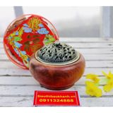 Xông trầm chế tác từ gỗ hương-nắp trạm trổ long phụng tinh xảo (loại 10cm) 