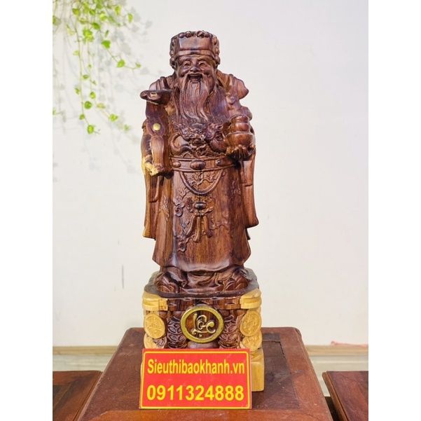  Bộ tam đa Phúc Lộc Thọ gỗ hương 