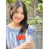  Đồ thờ cúng - Bộ đũa gốm men lam cao cấp - mỹ nghệ bảo khánh 