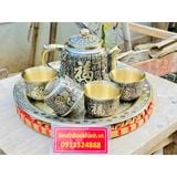  Bộ Ấm Chén Đồng 