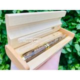  Baokhanh- Bút gỗ viền vàng 