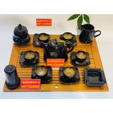  Bộ ấm chén Bát Tràng men hoả biến BKCE-002520VN-0010 