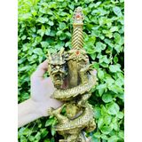  Tượng rồng cuộn phong thủy -Bảo Khánh 