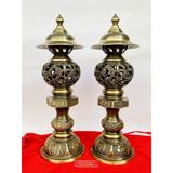  Đèn dầu bằng đồng Đại Bái chính hãng 