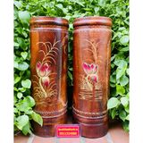  Cặp ống đựng nhan hoa sen-sieuthibaokhanh 