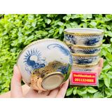  Bát thờ bằng đồng men rạn Nhất Long-Bảo Khánh 
