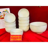  Bộ mười bát ăn họa tiết in nổi 