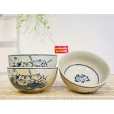  Bộ bát hoa sen men rạn xuất xứ Bát Tràng 
