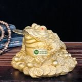  Thiềm Thừ Phong Thủy chất liệu đồng cao cấp 12cm 