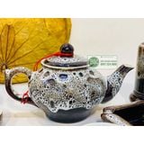  Bộ ấm trà Bát Tràng men hoả biến BKCE-000810VN-0001 