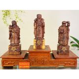  Bộ tam đa Phúc Lộc Thọ gỗ hương 