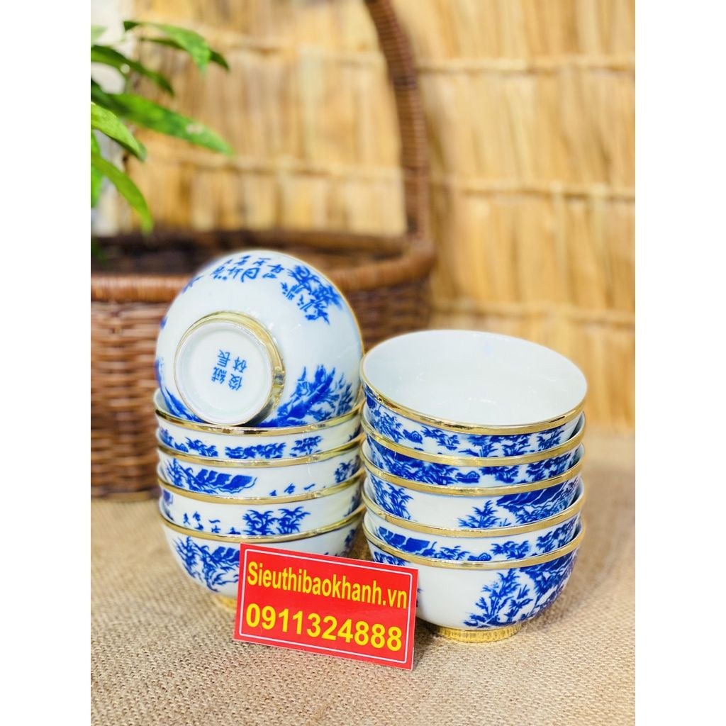  Bát Ăn Dưỡng Sinh Bọc Đồng Đẹp,Chính Hãng-Bảo Khánh Việt Nam 