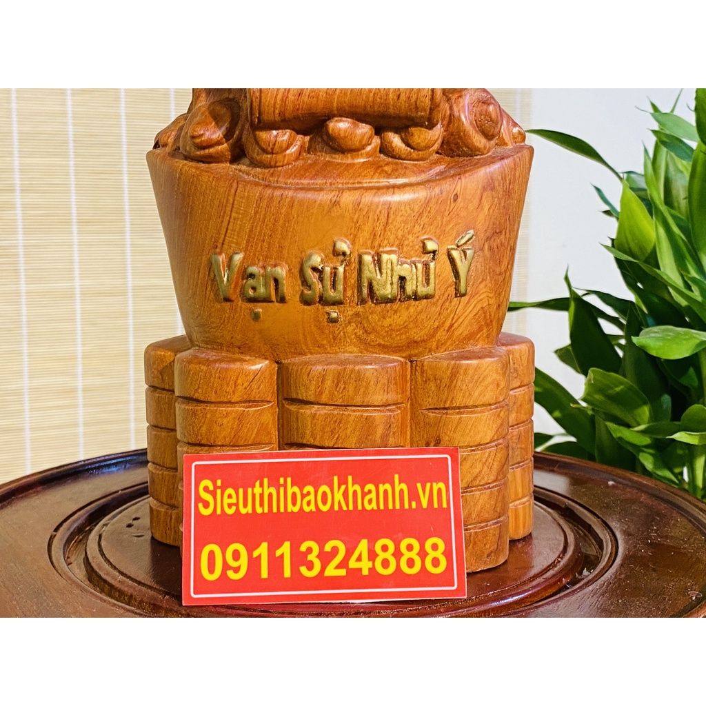  Tượng ông thần tài gỗ hương cao cấp 