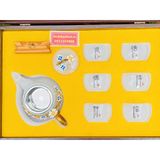  Tuyệt Phẩm Bộ ấm chén đá hoa nổi -Bảo Khánh 