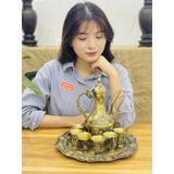  Bộ ly đồng vàng cao cấp 