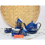  Bộ ấm chén,ấm trà Đẹp chính hãng Bát Tràng-Gốm sứ Bảo Khánh 