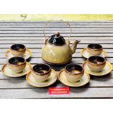  Bộ ấm chén hỏa biến gốm sứ Bát Tràng _SieuThiBaoKhanh 