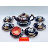  Bộ Ấm Chén Men Hoả Biến Cao Cấp 