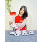  Bộ ấm chén Bát Tràng tri ân thầy cô ý nghĩa -Quà tặng 20/11 