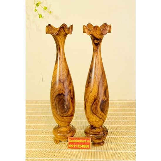  Đôi lục bình gỗ 