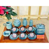  Bộ Ấm Trà Hỏa Biến Lòng Hoa Kèm Phụ Kiện BKCEVN-8004 