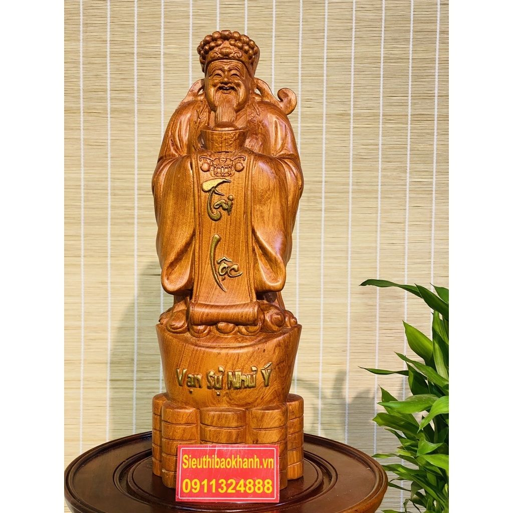  Tượng ông thần tài gỗ hương cao cấp 