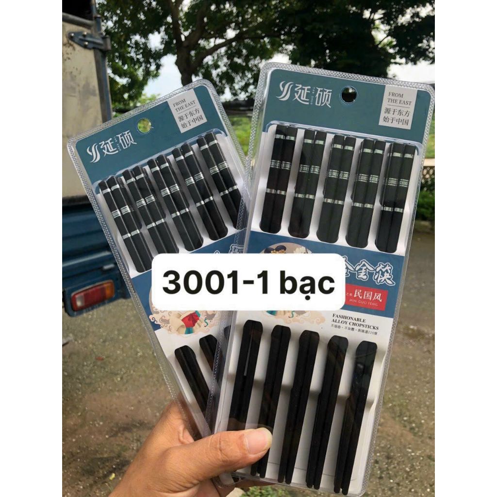  Bộ 10 Đôi Đũa Đen Nhật Bản Cao Cấp 