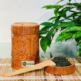  Quà tặng,vật trang trí cao cấp Hộp chè gỗ Bách Xanh 20cm 
