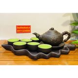  Ấm chén tử sa Bát Tràng cao cấp chính hãng 350ml-Ấm chén Bảo Khánh 