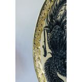  Đĩa cảnh long phụng bọc đồng-Siêu thị Bảo Khánh 