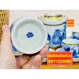  Bộ ấm tích Bát Tràng Trúc Lâm Thất Hiền BKCE-001710VN-0006 