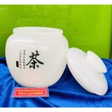  Hũ đựng chè họa tiết đàn cá chép 