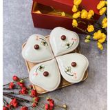  [Mẫu Mới Nhất 2022] Khay Mứt Tết / Khay Bánh Kẹo Phong Cách Châu Âu | Gốm Sứ Thủ Công Cao Cấp Cực Sang Trọng 