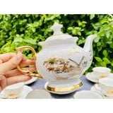  Sieu Thi Bao Khanh -Bộ ấm chén Phú quý vẽ vàng 