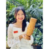  Ống cắm nhang gỗ trang trí phong thủy bàn thờ 