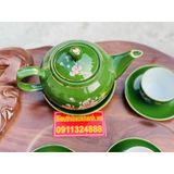  Bộ ấm chén họa tiết hoa sen 