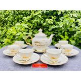  Sieu Thi Bao Khanh -Bộ ấm chén Phú quý vẽ vàng 