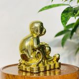  Tượng Khỉ vàng,linh vật phong thủy-bảo khánh việt nam 