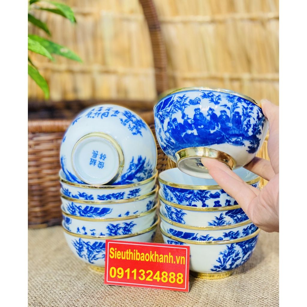  Bát Ăn Dưỡng Sinh Bọc Đồng Đẹp,Chính Hãng-Bảo Khánh Việt Nam 