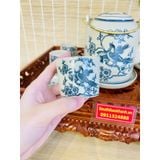  Bộ ấm chén men rạn Bát Tràng cao cấp BKCEVN-9154 