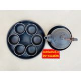  Bộ ấm chén Tử sa họa tiết Lan Mai in chìm Bát Tràng 350 ml 