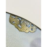  Đĩa trang trí men rạn giả cổ xuất xứ Bát Tràng 